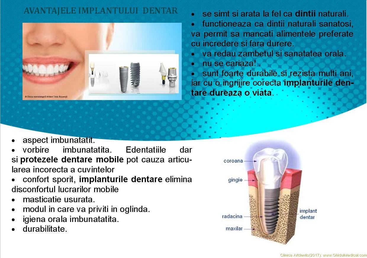 Clinica ArtdentisClinica Artdentis, Clinica de stomatologie, chirurgie
